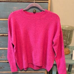 Vince Camuto Hot Pink Crewneck Sweaters. Sz XS